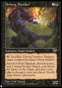 Urborg Panther - The List
