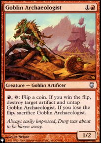 Goblin Archaeologist - The List