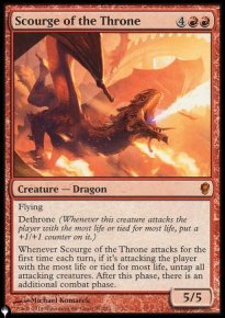 Scourge of the Throne - The List