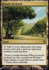Exotic Orchard - The List