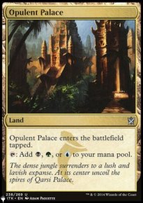 Opulent Palace - The List