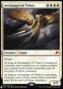 Archangel of Tithes - The List