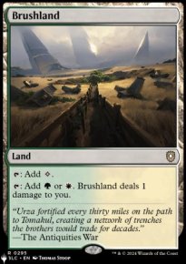 Brushland - The List