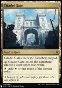 Citadel Gate - The List