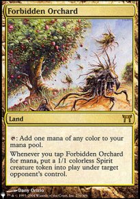 Forbidden Orchard - The List