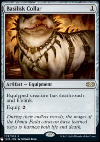 Basilisk Collar - The List