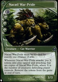 Nacatl War-Pride - The List