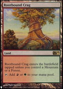 Rootbound Crag - The List