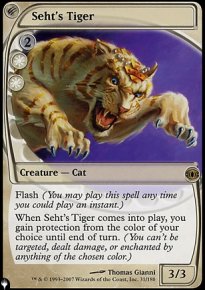 Seht's Tiger - The List