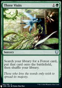 Three Visits - The List