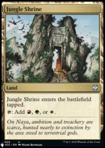Jungle Shrine - The List