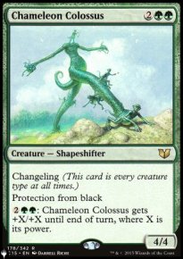 Chameleon Colossus - The List