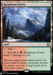 Karplusan Forest - The List