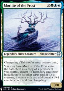 Moritte of the Frost - The List