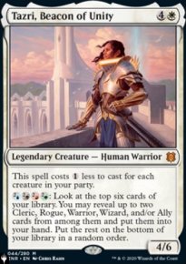 Tazri, Beacon of Unity - The List