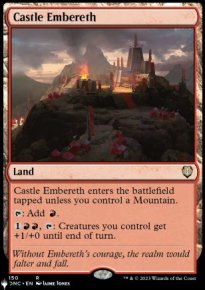 Castle Embereth - The List