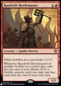 Rundvelt Hordemaster - The List