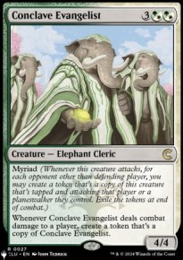 Conclave Evangelist - The List