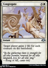 Congregate - The List