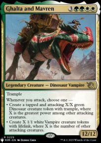 Ghalta and Mavren - The List