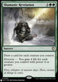 Shamanic Revelation - The List