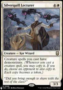 Silverquill Lecturer - The List
