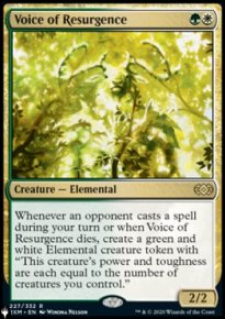 Voice of Resurgence - The List
