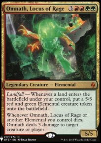 Omnath, Locus of Rage - The List