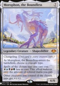 Morophon, the Boundless - The List