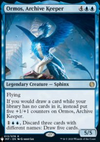 Ormos, Archive Keeper - The List