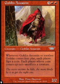 Goblin Assassin - The List