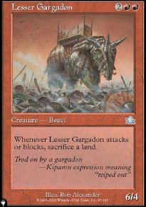 Lesser Gargadon - The List