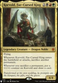 Korvold, Fae-Cursed King - The List