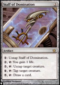 Staff of Domination - The List