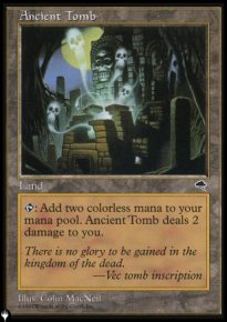 Ancient Tomb - The List