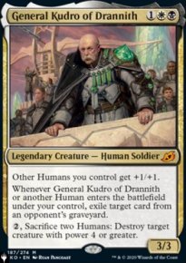 General Kudro of Drannith - The List