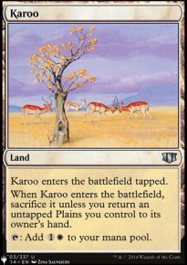 Karoo - The List