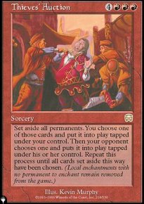 Thieves' Auction - The List