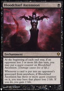 Bloodchief Ascension - The List