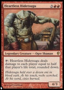 Heartless Hidetsugu - The List