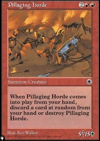 Pillaging Horde - The List