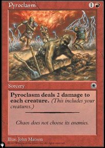 Pyroclasm - The List