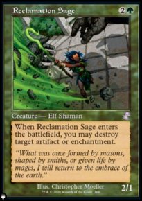 Reclamation Sage - The List