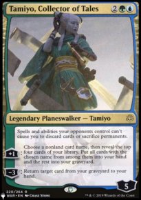 Tamiyo, Collector of Tales - The List