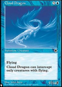 Cloud Dragon - The List