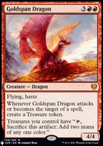 Goldspan Dragon - The List
