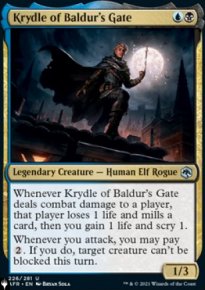 Krydle of Baldur's Gate - The List