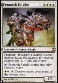 Pentarch Paladin - The List