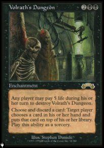 Volrath's Dungeon - The List