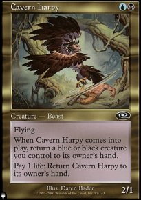 Cavern Harpy - The List